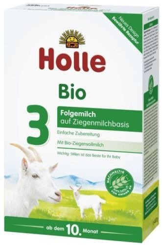 HOLLE - Mleko 3 Dla Niemowląt Na Bazie Mleka Koziego od 10 miesiąca 400g EKO