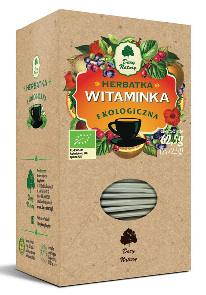 Herbatka Witaminka 25x2,5g - Dary Natury
