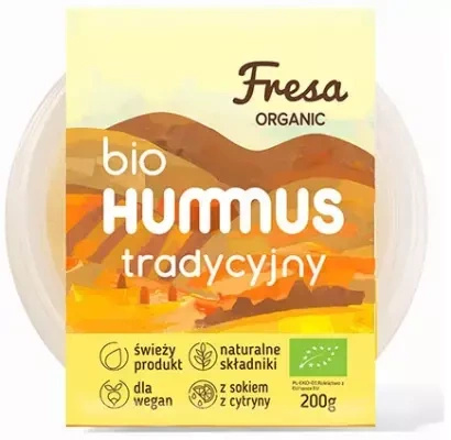 Hummus Tradycyjny 200g - Fresa Organic