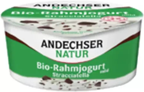 Jogurt Kremowy Straciatella 150g - Andechser Natur