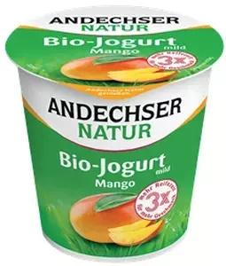 Jogurt Mango 3,7% 150g  - Andechser Natur