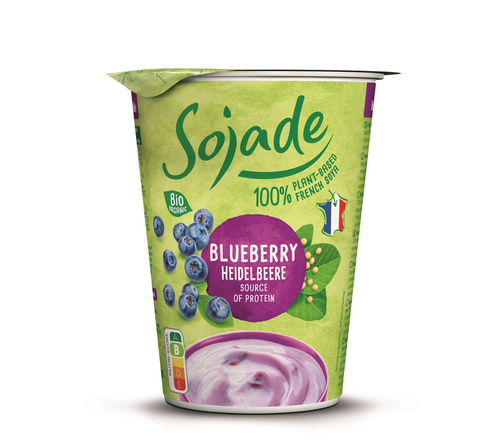 Jogurt Sojowy z Borówkami Bezglutenowy 400g - Sojade