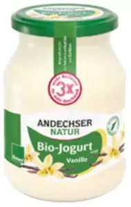 Jogurt Waniliowy 500g  - Andechser Natur