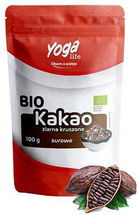 Kakao Ziarna Kruszone Surowe 100g - Yoga Life