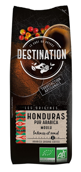 Kawa 100% Arabica Honduras Mielona 250g - Destination