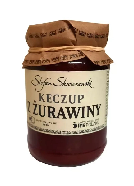 Keczup z Żurawiny 200g - Stefan Skwierawski