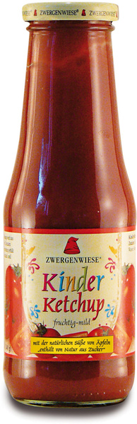 Ketchup Dla Dzieci Bez Cukru Bezglutenowy 500ml - Zwergenwiese