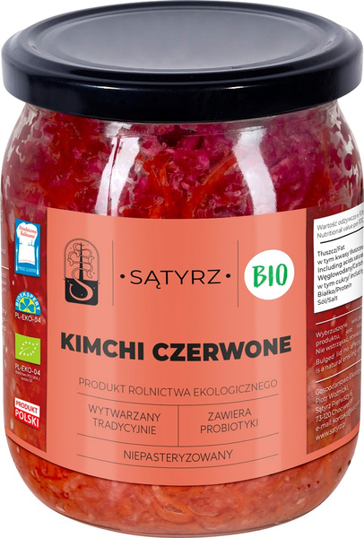 Kimchi Czerwone 450g - Sątyrz