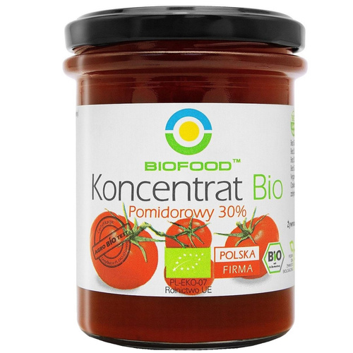 Koncentrat Pomidorowy 200g - BIO FOOD