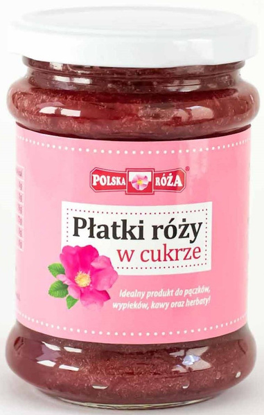 Konfitura z Płatków Róży w Cukrze 320g - Polska Róża