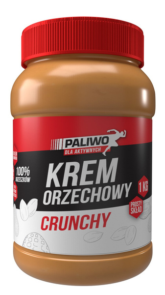 Krem Orzechowy Crunchy 1kg - NaturaVena