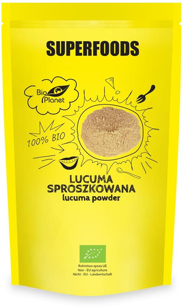 Lucuma Sproszkowana 200g - Bio Planet Superfoods
