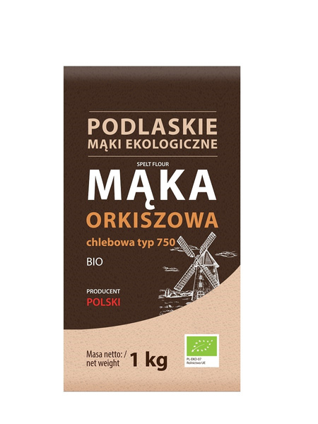 Mąka Orkiszowa Chlebowa 1kg - BioLife