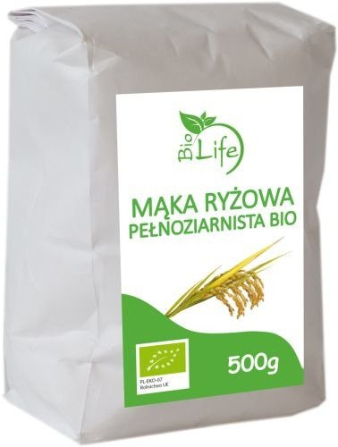 Maka Ryżowa Pełnoziarnista 500g BioLife