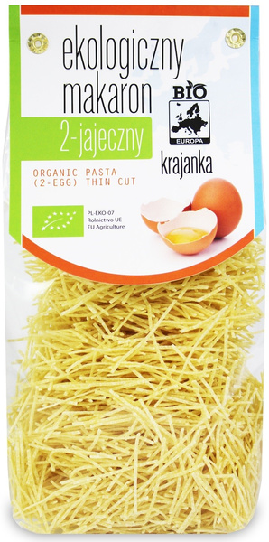 Makaron 2-Jajeczny Krajanka 250g - Bio Europa EKO
