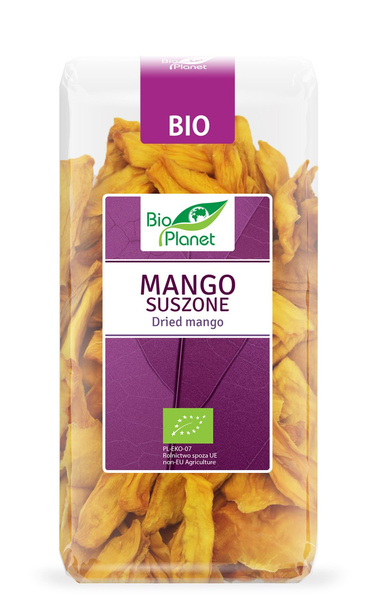 Mango Suszone 100g - Bio Planet - EKO