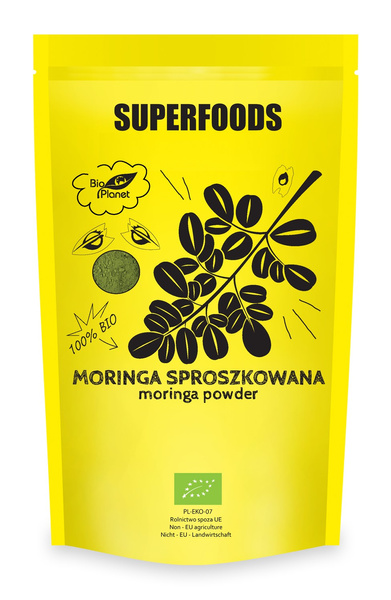 Moringa Sproszkowana 150g - Bio Planet Superfoods