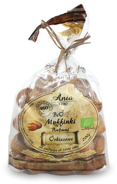 Muffinki Babuni Orkiszowe 200g - Bio Ania