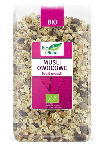 Musli Owocowe 600g - Bio Planet EKO