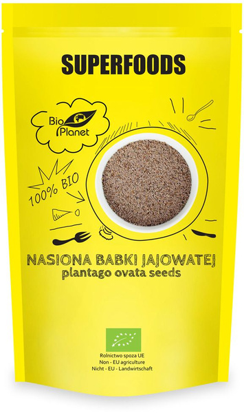 Nasiona Babki Jajowatej 250g - Bio Planet Superfoods
