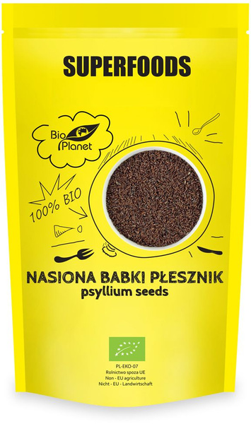 Nasiona Babki Płesznik 250g - Bio Planet Superfoods