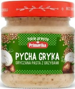Pasta Gryczana z Grzybami 160g - Primavika