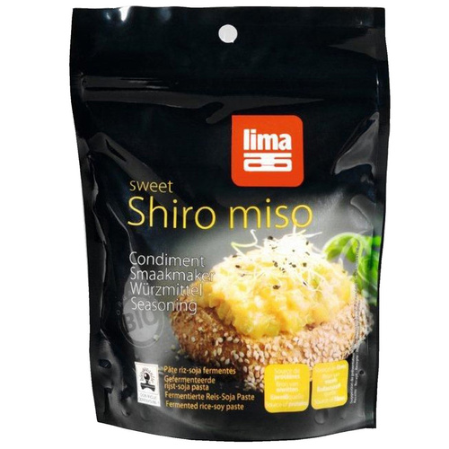 Pasta Miso Shiro (Na Bazie Ryżu) 300g - Lima