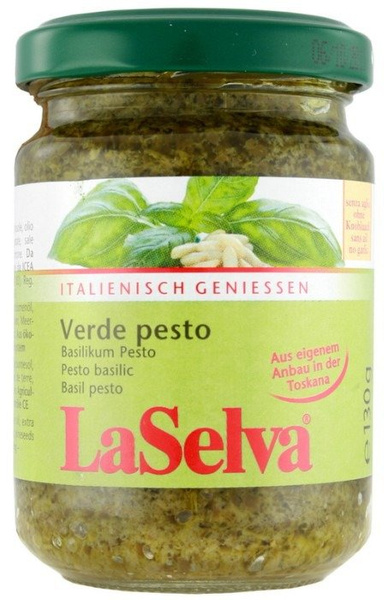 Pesto Bazyliowe Pesto Verde La Selva 130g BIO EKO