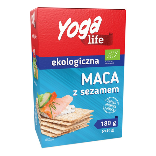 Pieczywo Maca z Sezamem 180g - Yoga Life