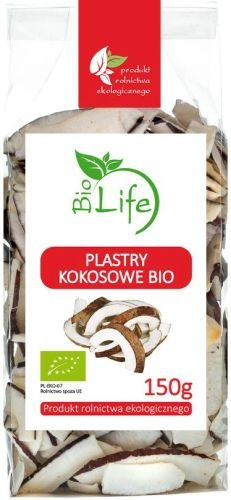 Plastry Kokosowe 150g - BioLife