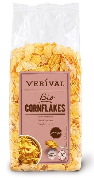 Płatki Cornflakes Kukurydziane Słodzone Cukrem Trzcinowym 250g - Verival