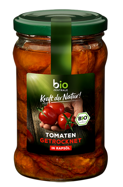 Pomidory Suszone w Oleju 270g - Bio Zentrale