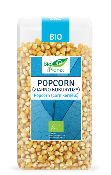 Popcorn (Ziarno Kukurydzy na Popcorn) 400g - Bio Planet - EKO