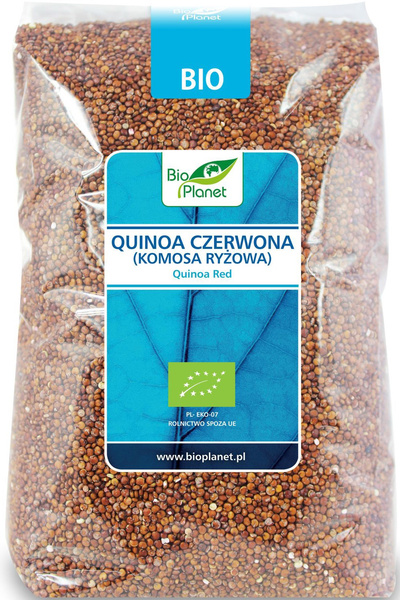 Quinoa Czerwona Komosa Ryżowa 1kg - Bio Planet - EKO