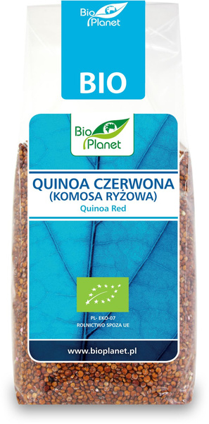 Quinoa Czerwona Komosa Ryżowa 250g - Bio Planet - EKO