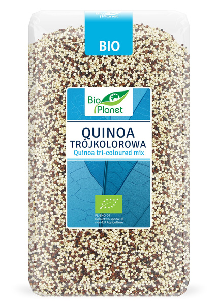 Quinoa Trójkolorowa 1kg - Bio Planet - EKO