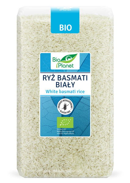 Ryż Basmati Biały 1kg - Bio Planet