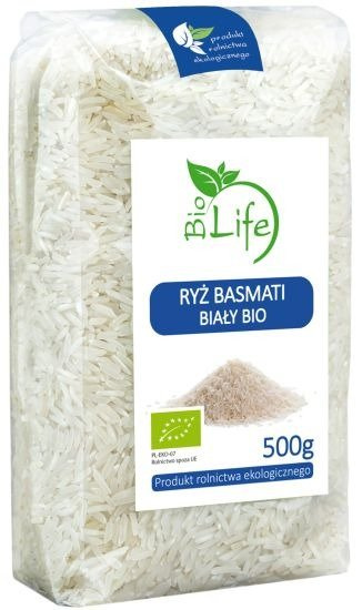 Ryż Basmati Biały 500g - BioLife
