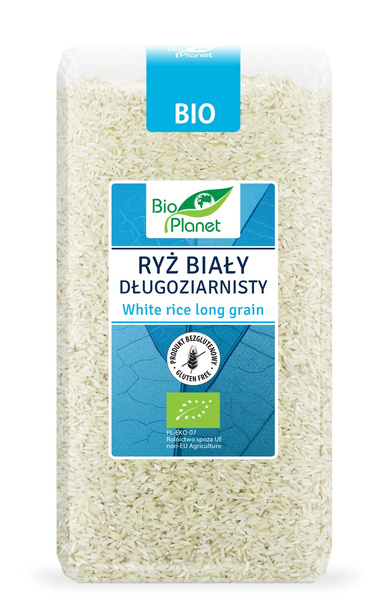 Ryż Biały Długoziarnisty 500g - Bio Planet - EKO