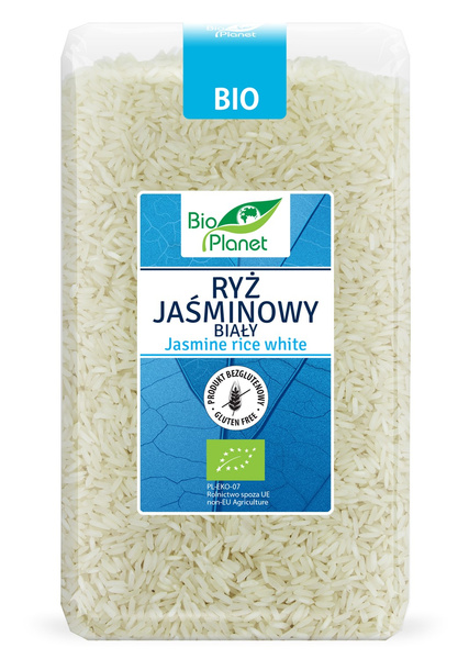 Ryż Jaśminowy Biały 1kg - Bio Planet - EKO