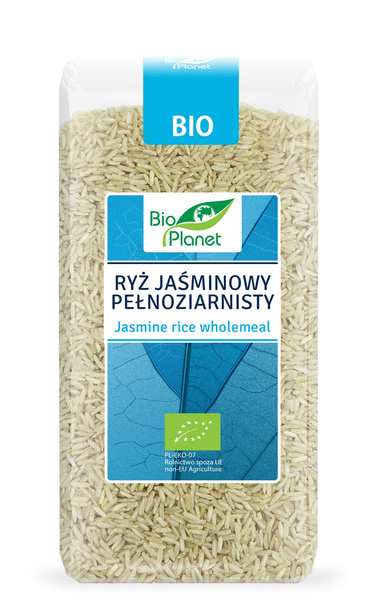 Ryż Jaśminowy Pełnoziarnisty 500g - Bio Planet