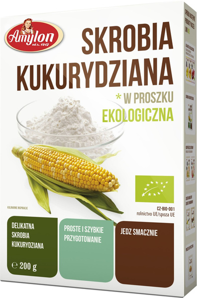 Skrobia Kukurydziana w Proszku 200g - Amylon