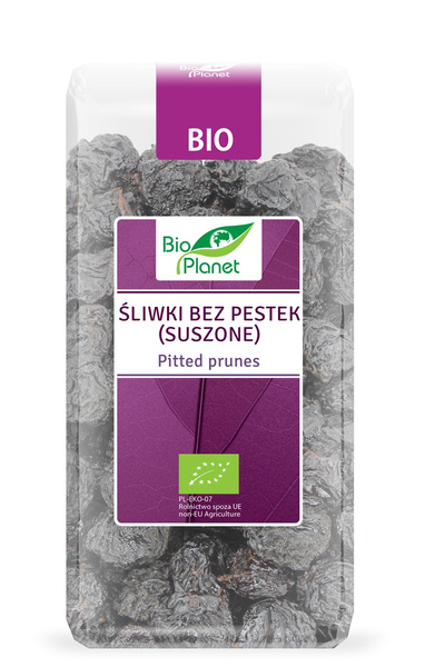 Śliwki Suszone Bez Pestek Europejskie 400g - Bio Planet - EKO