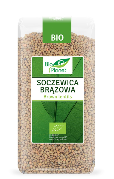 Soczewica Brązowa 400g - Bio Planet - EKO