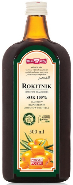 Sok z Owoców Rokitnika 500ml - Polska Róża