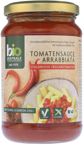 Sos Pomidorowy Arrabiatta 350g - Bio Zentrale