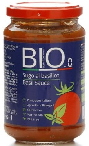 Sos Pomidorowy z Bazylią 340g - Biologico Italiano
