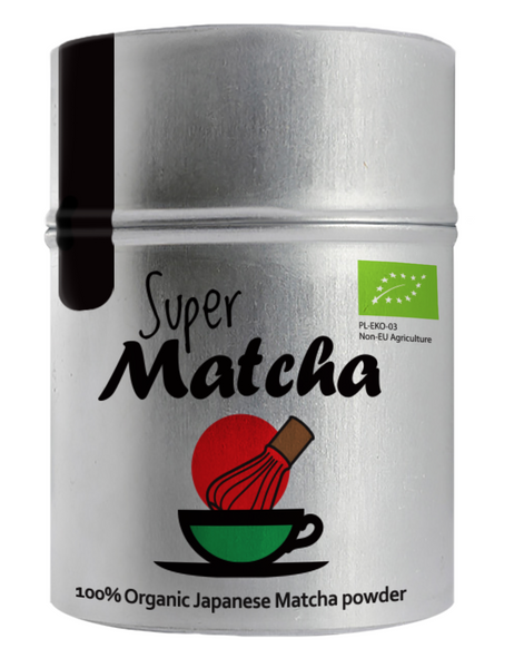 Super Matcha Herbata Japońska 40g BIO EKO DIET- FOOD