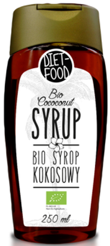 Syrop Kokosowy 250ml DIET-FOOD EKO