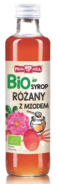 Syrop Różany z Miodem 250ml - Polska Róża